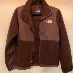 Northface brown jacket , S/P, lightly worn